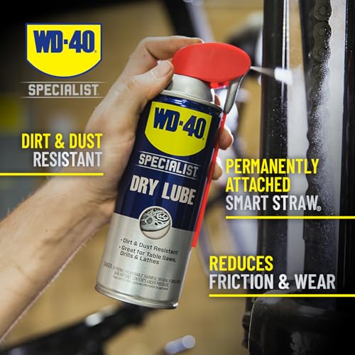 WD-40 Specialist Dry Lube, Long-Lasting, New Bigger Can, 12.1 OZ [6-Pack] - size: 6-Pack, style: 12.1 Oz