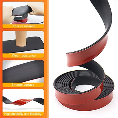 Eunice Adhesive Neoprene Rubber Strips, 2" Wide Rubber Sheet Rolls - size: 2"Widex1/16"Thickx10'Long