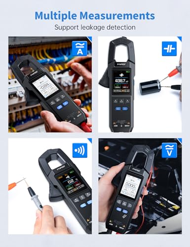200KHz Bandwidth Oscilloscope and Clamp Meter