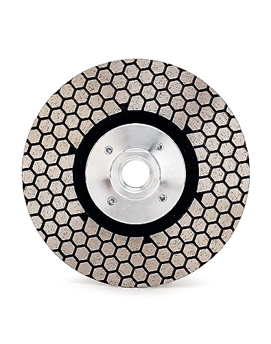 Tile Blade 4.5“ Porcelain Blade with Removable 5/8"-11 Flange Cutting and Grinding for Granite Marble Porcelain Tiles - size: 4.5 Inch-Flange
