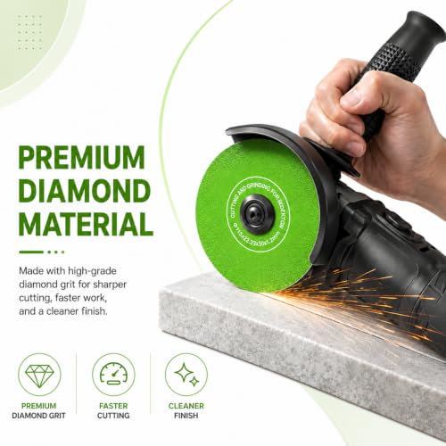 4.5Inch Diamond Saw Blades 3PCS Diamond Tile Cutting Disc for Angle Grinder