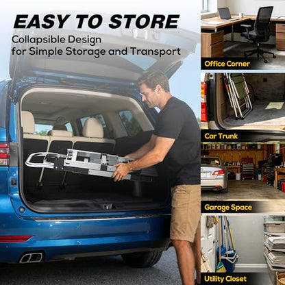 3 in 1 Convertible Hand Truck Dolly, 600Lbs Heavy Duty Folding Hand Truck Dolly Cart with Wheels, Adjustable Handle Angle & Expandable Base for Moving Home, Shopping, Office, Warehouse, Black - color: Black