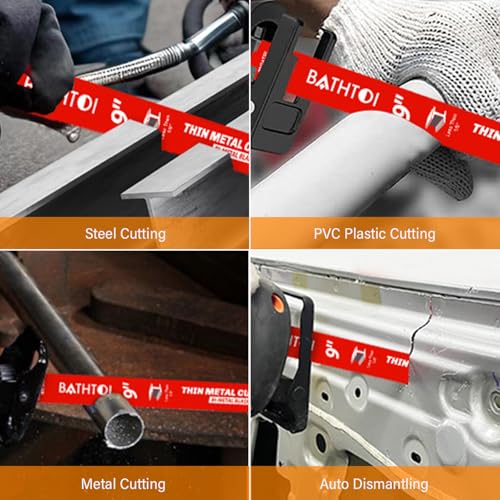 25 Pack 9 Inch 20/24 Tpi Reciprocating Saw Blades for Thin Metal Cutting - size: 9 Inch 20/24TPI