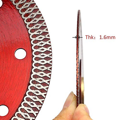 6 Inch Super Thin Diamond Tile Blade for Cutting Porcelain Tile Granite Marble Brick - size: 6"-1pc