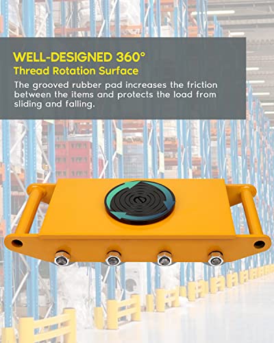 GCCSJ Machinery Skate Dolly 12T/26400lbs