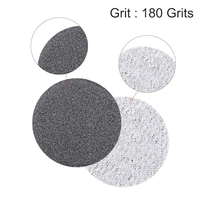 1-Inch Wet or Dry Sandpaper Sanding Paper disc Sanding Discs 180 Grit 100 Pcs - size: 100Pcs 1-inch 180 Grit