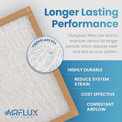 Fiberglass Air Filter -14x20x2Air Filter 12 Pack - Non Pleated 14"x20"x2", AC Filters for Home, Fiberglass, HVAC filters, Heater, Furnace Catcher for Dust - 1 YEAR SUPPLY - style: 14"x20"x2"