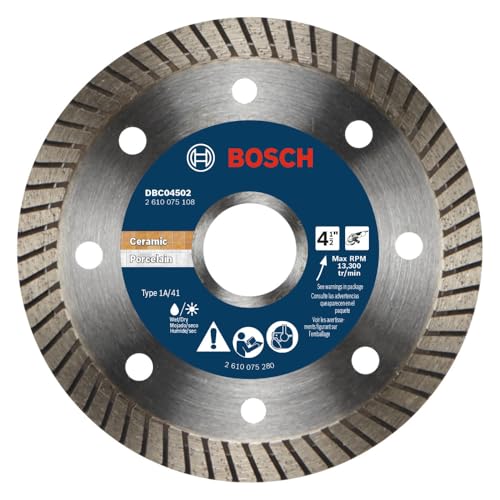 BOSCH DBC04502 4-1/2 in. Premium Specialized Turbo Rim Blade - size: 4 1/2 in