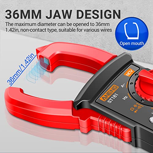 ANENG Digital Clamp Meter,Multimeter Tester,4000 Count,NCV,Amp Voltmeter - style: 4000 Counts AC Current