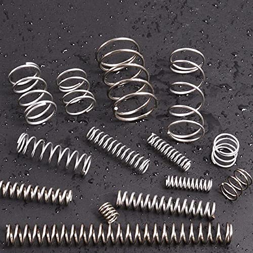 1/2 Sets Spring Assortment kit, 200pcs Heavy Steel Wire-Metal Extension Spring Replacement Kit (2)