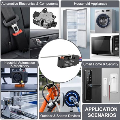 Heavy Duty IP67 Waterproof Micro Switch, UL Recognized Component - size: WS2-Hinge Lever