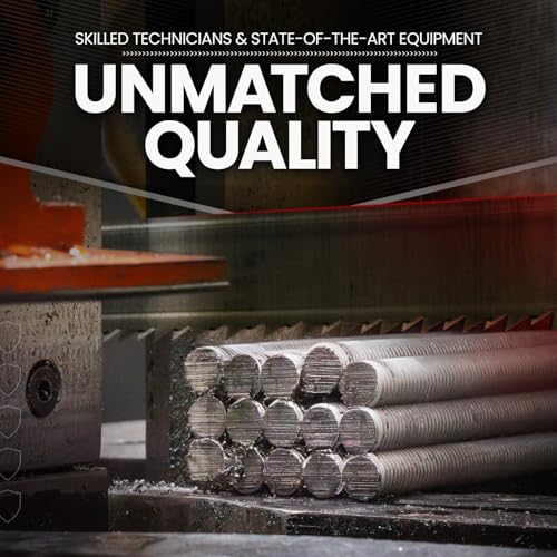 Conquest A307 Zinc Plated Threaded Rod 1/2"-13 x 12 - size: 1/2"-13 x 1'