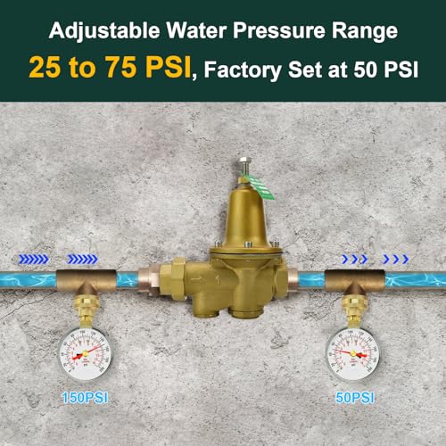 LF25AUB-Z3 Water Pressure Reducing Valve 1 Inch - size: 1 Inch
