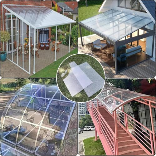 Clear Polycarbonate Roof Panels Greenhouse Panels Acrylic Plastic Sheet
