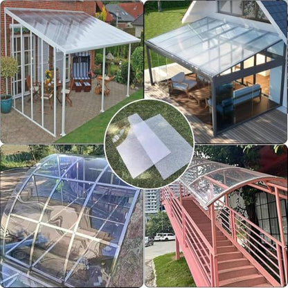 Clear Polycarbonate Roof Panels Greenhouse Panels Acrylic Plastic Sheet