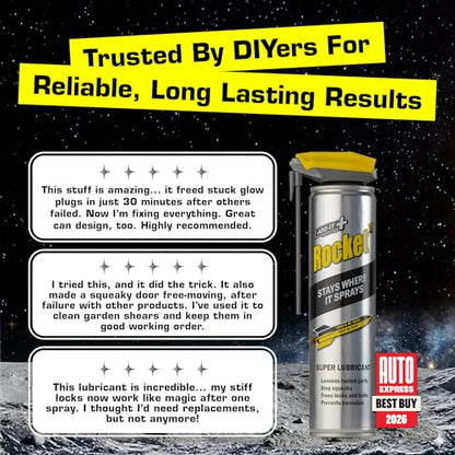 Multi-Use Lubricant Spray, 10 Fl Oz - Penetrating Oil & Anti-Corrosion for Rusty Bolts, Tools, Bikes & Garden Equipment, Water-Resistant Protective Coating - size: 10 fl oz (Pack of 1)