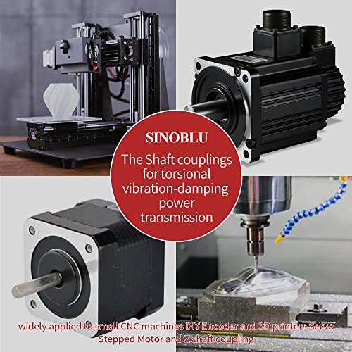 5mm to 6mm Clamping Rigid Coupling, Set Screw Coupler D20 L25, Aluminum Shaft Coupling for Stepper Motor Servo Motor CNC Machine 3D Printer DIY Encoder - size: bore 5mm to 6mm