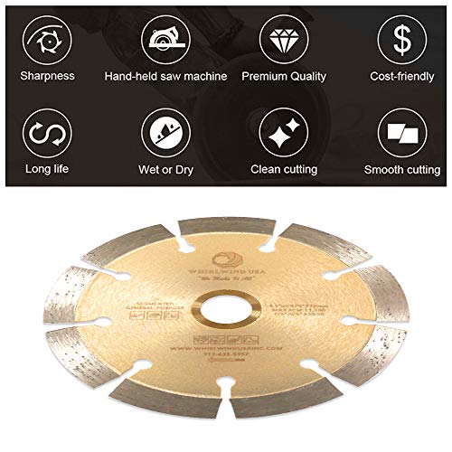 8 Inch General Purpose Segmented Diamond Power Saw Blade - size: 8" LSS