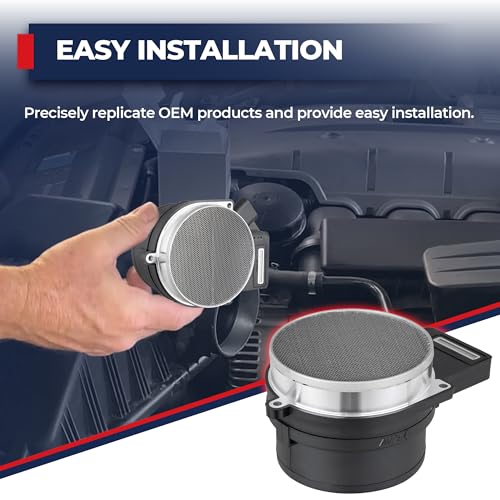 MOSTPLUS Direct Replacement MAF Mass Air Flow Sensor Meter MAF Compatible for Chevrolet Chevy 25318411 AF10043