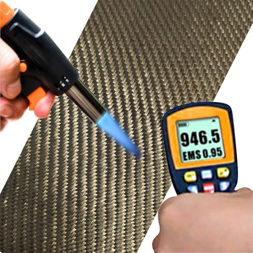 Reinforced Exhaust Heat Shield Mat Adhesive Heat Shield Heat Shield Automotive Heat Shield Material with Adhesive Backed Resistant High-Temp (13'' x 52'' ) - size: 13'' x 52''