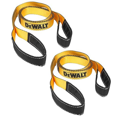 DEWALT 2"×12', 1-Ply, Type 3, Class 7 Heavy-Duty Lifting Sling, 2-Pack - size: 2” x 12’, style: 2 Pack