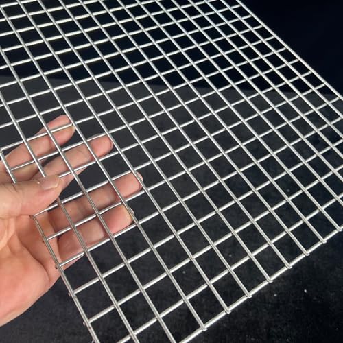 13Gauge Hole 3/4 inch 16"x12"Stainless Steel Hardware Cloth Delivered Flat|Strong Heavy Wire Fence Chicken Wire Fencing Metal Screen for Screen Door Mesh,Poultry Cage,Grill Mesh,Bird Netting,Pet Grate - size: 16"x12", style: 13Ga 3/4" Holes