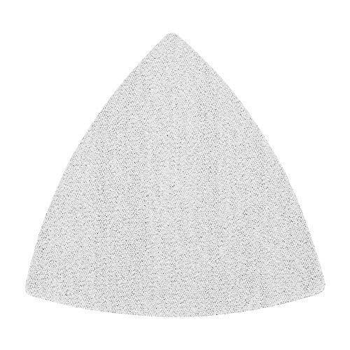 uxcell Triangular Sandpaper Hook and Loop Fit 3-1/2" 400 Grit 8pcs - size: 400 Grit