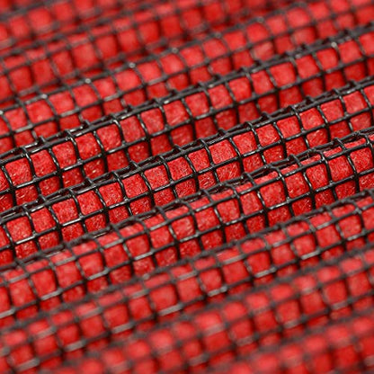 DNA Motoring AFPN-049-RD Clean Air Washable Drop In Panel Air Filter Enhance Engine Performance Power & Acceleration Improve [Compatible with 93-98 Jeep Grand Cherokee] - style: 93-98 Cherokee