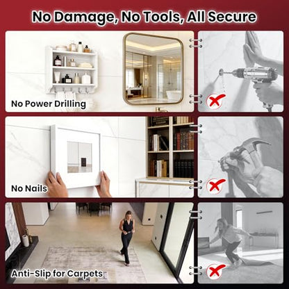 NULTAT Double Sided Tape Heavy Duty, Nano Double Stick Tape 20 Feet - size: 20 feet