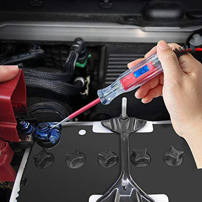 Heavy Duty 3-65V DC Test Light Automotive, 140" Spring Wire Circuit Tester - size: 3-65V