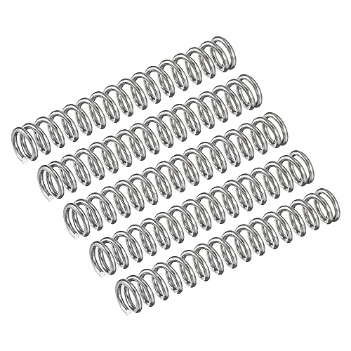uxcell 5Pcs Compression Spring 304 Stainless Steel 5mmOD,0.8mmWD,35mmFL - size: 0.8mmx5mmx35mm