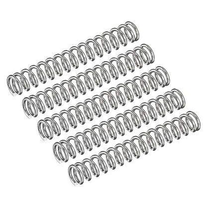 uxcell 5Pcs Compression Spring 304 Stainless Steel 5mmOD,0.8mmWD,35mmFL - size: 0.8mmx5mmx35mm