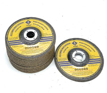 SIGNI 4 Inch Non Ferrous 10 Pack Grinding Wheel, Angle Grinder Abrasive Disc for Aluminum Copper Brass, Anti-Clog (Non-Loading)