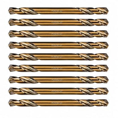 HSS Cobalt Drill Bit Double End 7/32 in. Stubby Body Drill Steel Metal Iron-10Pcs - size: 7/32"(10Pcs)