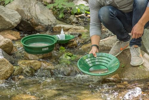 SE Gold Panning Kit - Complete Prospecting Set with Pans, Sieves, and More - Ideal for Beginners, Enthusiasts, Hobbists (GP5-KIT107) - size: GP5-KIT107