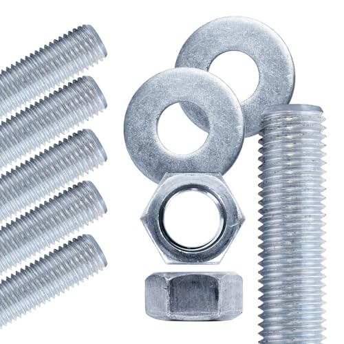 Conquest A307 Zinc Plated Threaded Rod 3/4"-10 x 24 - size: 3/4"-10 x 2'