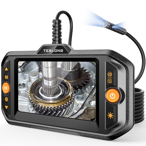 Teslong Dual Lens Borescope with Light for Automotive Mechanic Wall Vent