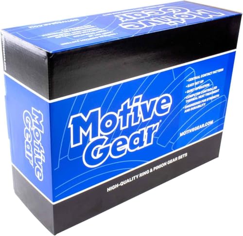 Motive Gear C8.25-410, Differential Ring & Pinion, For Chrysler 8.25"/8.375", Gear Ratio 4.10, 10-Bolt, 27 Spline, 10 Pinion & 41 Ring Tooth – Fits Dodge, Jeep, Ram, Plymouth – Replaces YG C8.25-411. - size: 41-10 Teeth, 4.1 Ratio