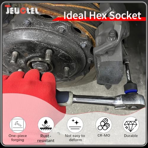 10mm Hex Impact Bit Socket, H10 1/2" Drive Allen Socket, Cr-Mo - size: 1PC | H10 10MM