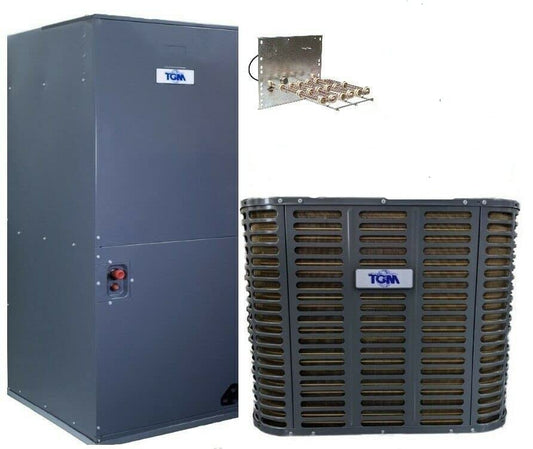 4 TON 14.3 SEER2 R454B HEAT PUMP SYSTEM AIR HANDLE, CONDENSER, HEAT STRIP