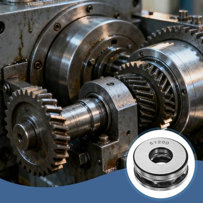 uxcell 2Pcs Thrust Ball Bearings, 10mm Bore 26mm OD 11mm Thick 51200 ABEC5 - size: 51200 10mm x 26mm x 11mm