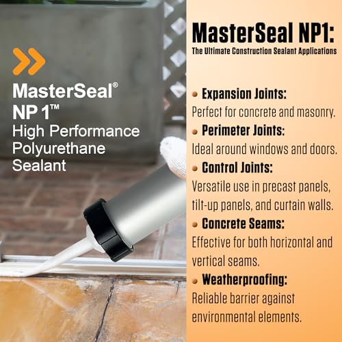 Sikaflex NP1 Polyurethane Sealant 20 oz Sausage, White, Pack of 10 - color: White, size: Pack of 10