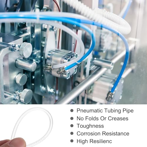 PU Air Tubing Hose, 4mm x 2.5mm Clear, 10M/32.8FT, 1pcs - color: Clear, size: 4mm x 2.5mm x 10m