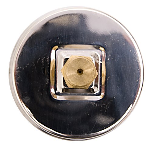 2-1/2" Oil Filled Pressure Gauge, Stainless Steel Case, 1/4" NPT, 0-30 PSI - size: [0-30 PSI]