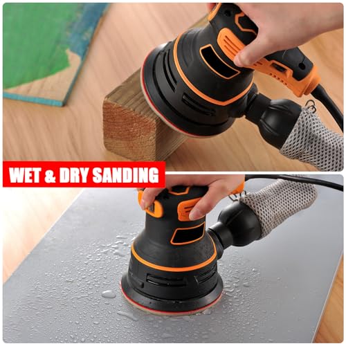 MAXMAN Foam Sanding Pads, 5" Bowling Sanding Pads, 500-600 Grit for Auto - size: 5 inch, style: 500-600 Grit