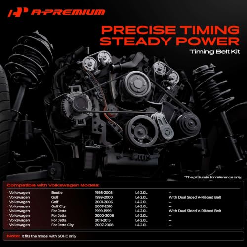 A-Premium Engine Timing Belt Kit with Water Pump