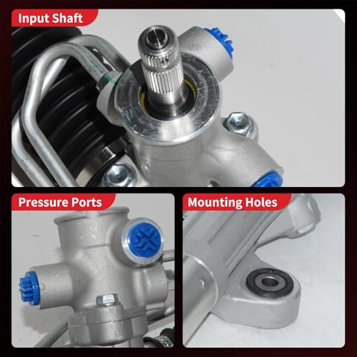 PHOBOOS Hydraulic Power Steering Rack and Pinion Fit for Honda Odyssey - size: 26-2724
