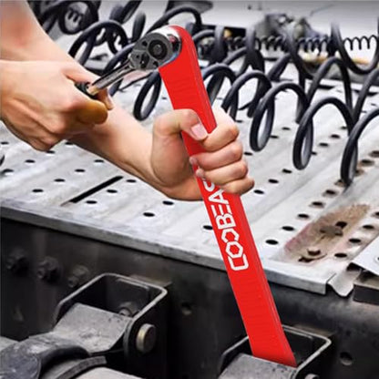 3/8" Offset Extension Wrench Impact Ready Socket Wrench Extender Tool（Red） - color: Red, size: 13.4 inch