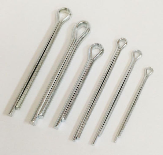 stir-plate Cotter Keys – 10 pcs High Quality Corrosion Resistant 304 Stainless 1/8” X 2” Cotter Pins, Assorted, Silver
