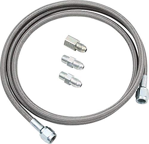 Allstar Performance ALL46110-60 (60") Gauge Line Kit, Silver - size: 60in